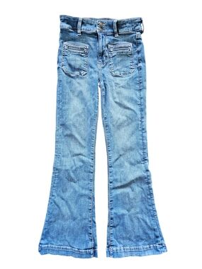 American Eagle Light Blue Flare Jeans
